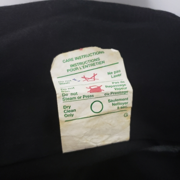 VINTAGE NORTHERN SUN Burgundy Faux Fur Floral Trim Coat - Picture 9 of 13